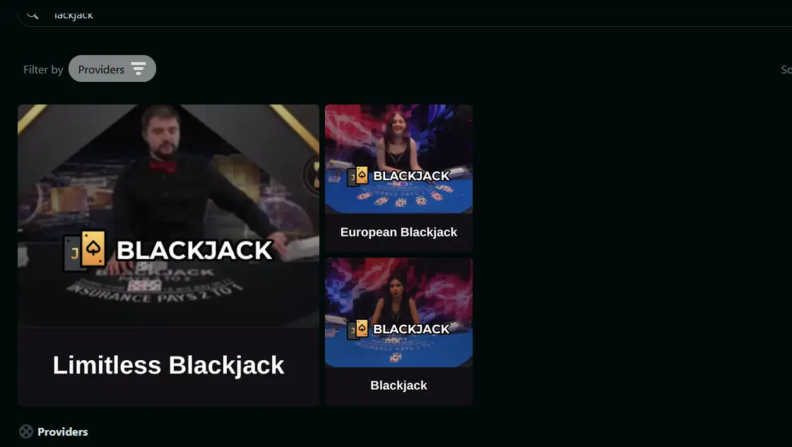 TrueFortune live blackjack table with real dealer stream